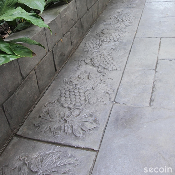 Grape border pattern